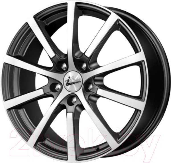 Изображение товара Литой диск iFree Big Byz 17x7" 5x114.3мм DIA 66.6мм ET 37мм Блэк джек