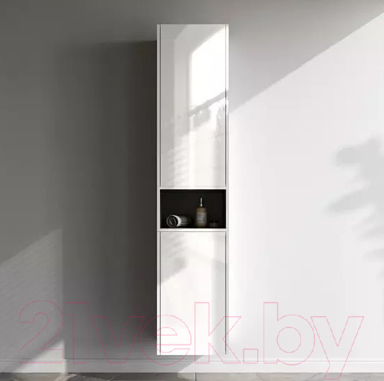 Изображение товара Шкаф для ванной AM.PM Func M8FCH04029WG (белый глянец)