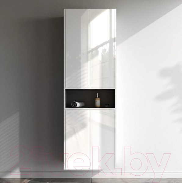 Изображение товара Шкаф для ванной AM.PM Func M8FCH0602WG (белый глянец)