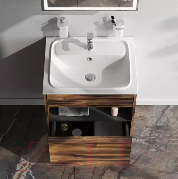 Изображение товара Тумба под умывальник AM.PM Func M8FFUX0601OF (дерево текстурированное)