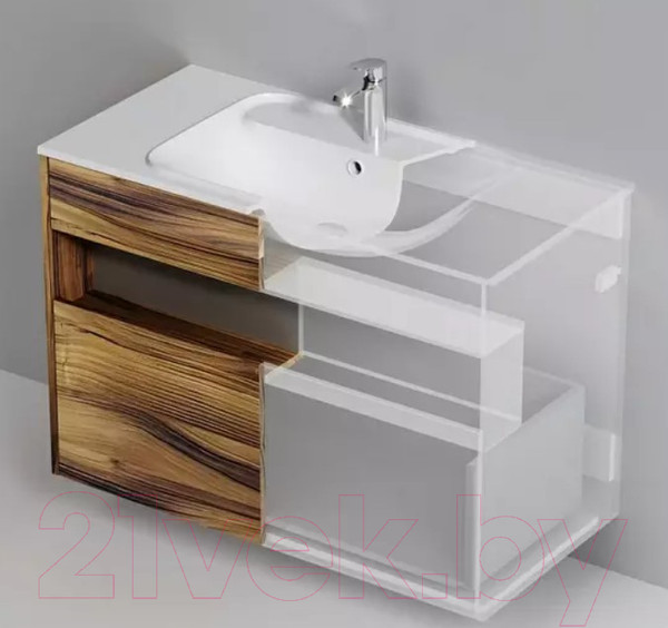 Изображение товара Тумба под умывальник AM.PM Func M8FFUX1001OF (дерево текстурированное)