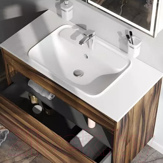 Изображение товара Тумба под умывальник AM.PM Func M8FFUX1001OF (дерево текстурированное)