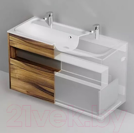 Изображение товара Тумба под умывальник AM.PM Func M8FFUX1201OF (дерево текстурированное)