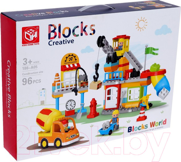 Изображение товара Конструктор Kids Home Toys Строительная площадка 188-A05 / 7120618