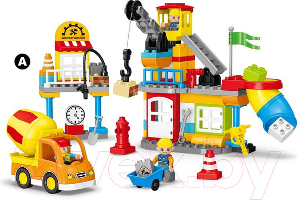 Изображение товара Конструктор Kids Home Toys Строительная площадка 188-A05 / 7120618