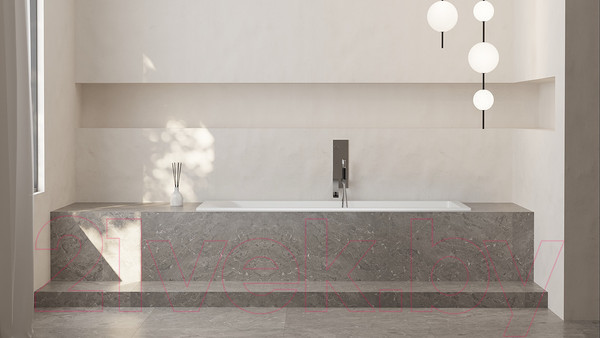 Изображение товара Ванна из искусственного камня Salini Cascata 180x80 / 104213M (S-Sense, матовый)