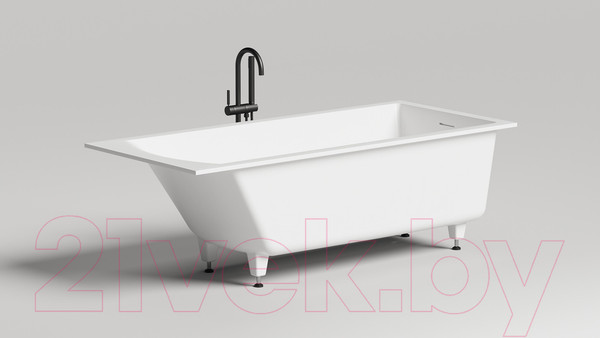 Изображение товара Ванна из искусственного камня Salini Cascata 180x80 / 104213M (S-Sense, матовый)