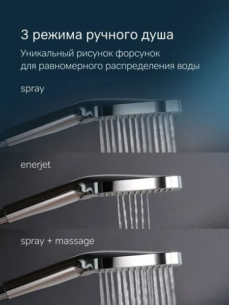 Изображение товара Душевая система со смесителем AM.PM Func F078F300