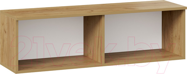 Изображение товара Шкаф навесной ТриЯ Хилтон 1100 (дуб крафт золотой/графит матовый)