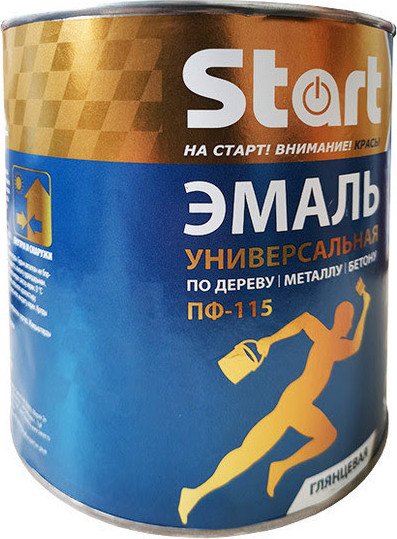 Изображение товара Эмаль START ПФ-115 (800г, шоколадный)
