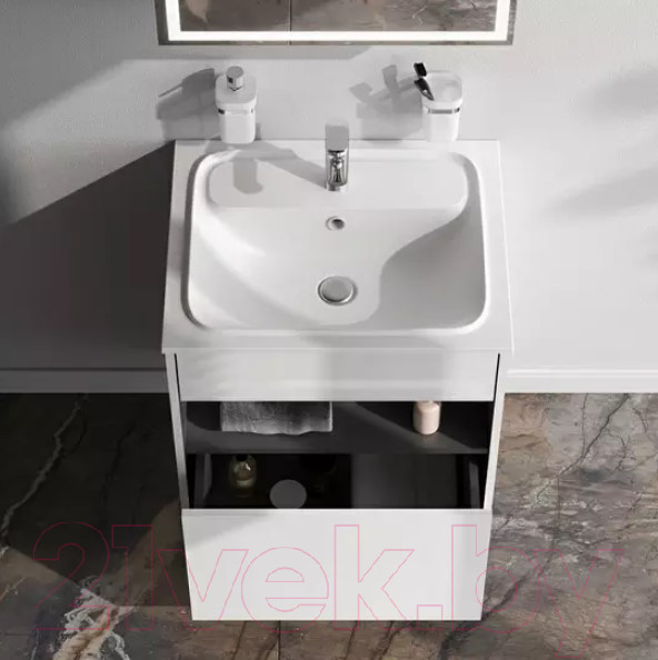 Изображение товара Тумба под умывальник AM.PM Func M8FFUX0601WG (белый глянец)