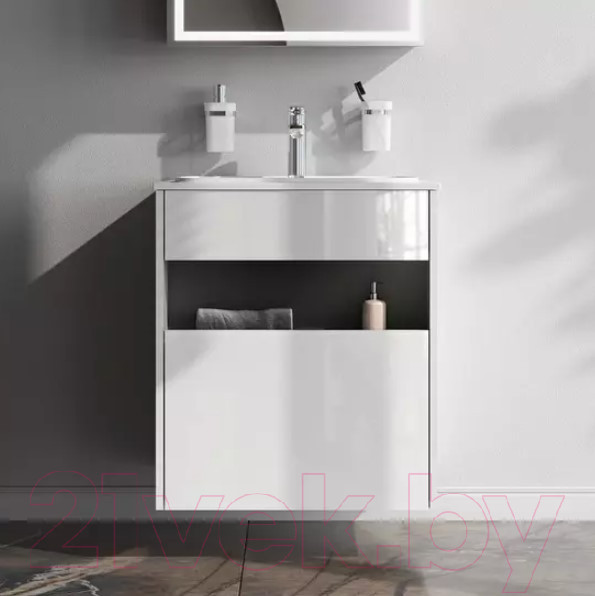 Изображение товара Тумба под умывальник AM.PM Func M8FFUX0601WG (белый глянец)