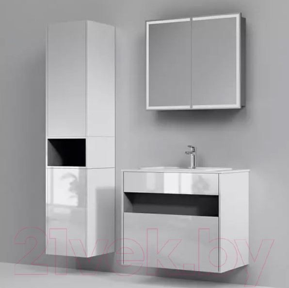 Изображение товара Тумба под умывальник AM.PM Func M8FFUX0801WG (белый глянец)