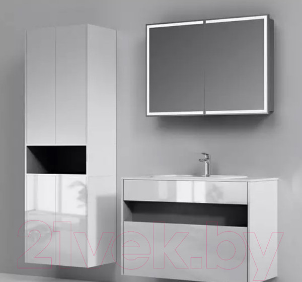 Изображение товара Тумба под умывальник AM.PM Func M8FFUX1001WG (белый глянец)