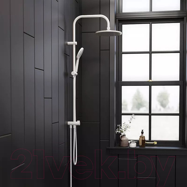 Изображение товара Душевая система Damixa Jupiter 977000200 (белый)