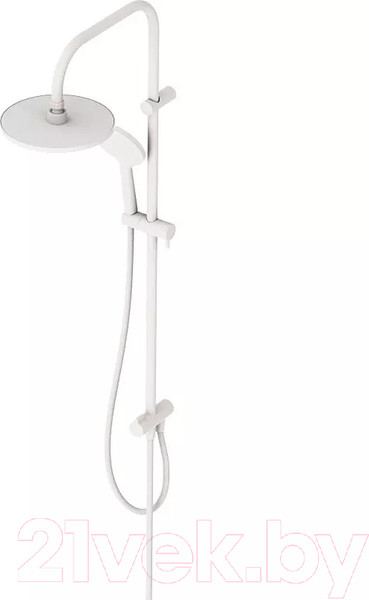Изображение товара Душевая система Damixa Jupiter 977000200 (белый)
