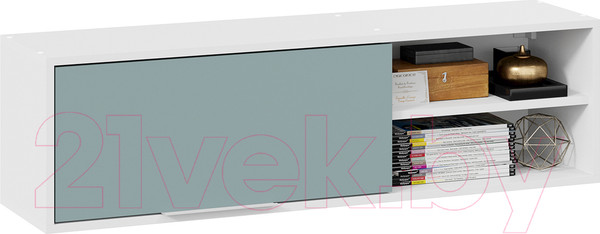 Изображение товара Полка ТриЯ Марли (белый/серо-голубой)