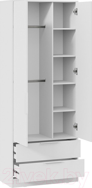 Изображение товара Шкаф ТриЯ Марли для одежды (белый)