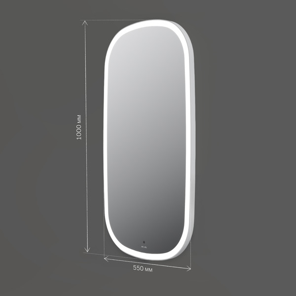 Изображение товара Зеркало AM.PM M8FMOX0551WGH