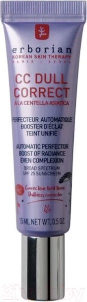 Изображение товара СС-крем Erborian CC Dull Корректирующий SPF25 (15мл)