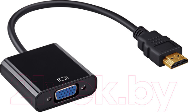 Изображение товара Кабель/переходник Buro HDMI-M-VGA-F HDMI (m) VGA (f) (0.1м)