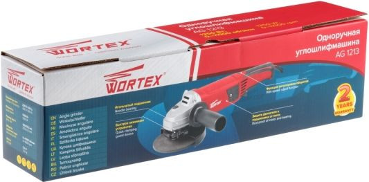 Изображение товара Угловая шлифовальная машина Wortex AG 1213 (AG121300018)
