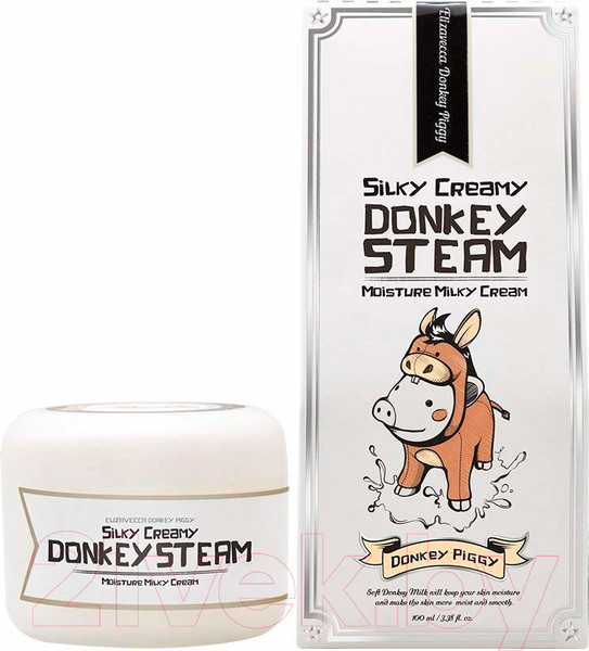 Изображение товара Крем для лица Elizavecca Паровой из ослиного молока (100мл)