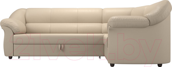 Изображение товара Диван угловой Лига Диванов Карнелла правый / 60285 (экокожа бежевый)