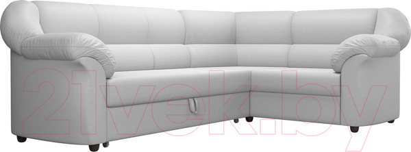 Изображение товара Диван угловой Лига Диванов Карнелла правый / 60287 (экокожа белый)