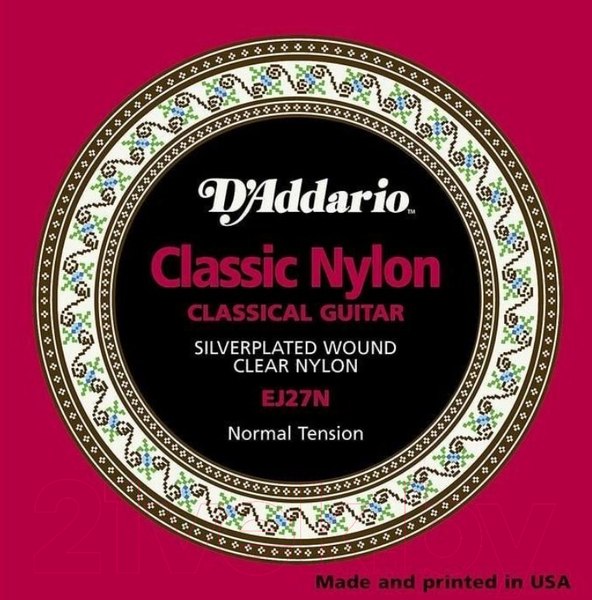 Изображение товара Струны для классической гитары D'Addario EJ27N Normal Tension