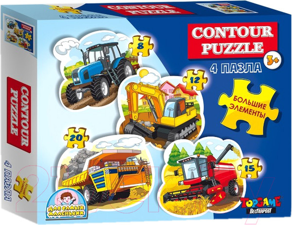 Изображение товара Набор пазлов Topgame Спецтехника / 01338