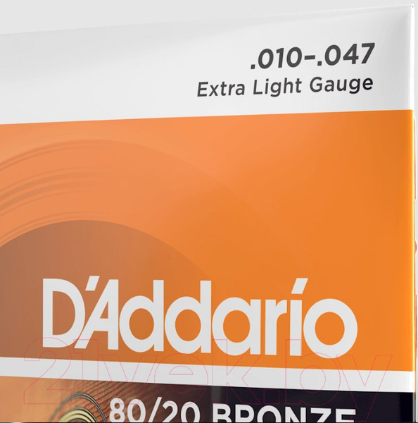 Изображение товара Струны для акустической гитары D'Addario EJ10