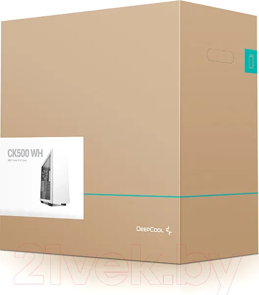 Изображение товара Корпус для компьютера Deepcool CK500 WH / R-CK500-WHNNE2-G-1 (белый, без БП)