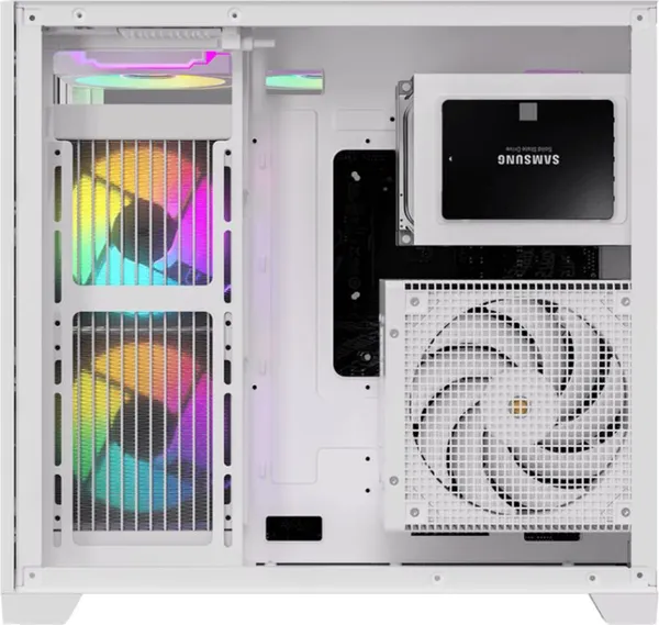 Изображение товара Корпус для компьютера Formula Crystal Z5 (белый, без БП)