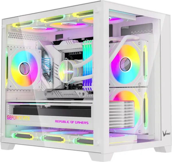 Изображение товара Корпус для компьютера Formula Crystal Z5 (белый, без БП)