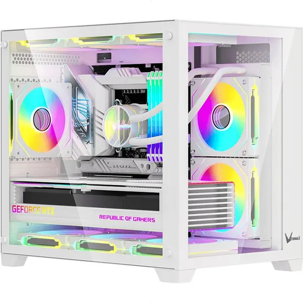 Изображение товара Корпус для компьютера Formula Crystal Z5 (белый, без БП)