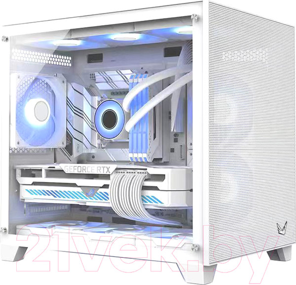 Изображение товара Корпус для компьютера Formula Crystal Z5 (белый, без БП)