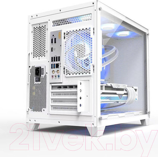 Изображение товара Корпус для компьютера Formula Crystal Z5 (белый, без БП)