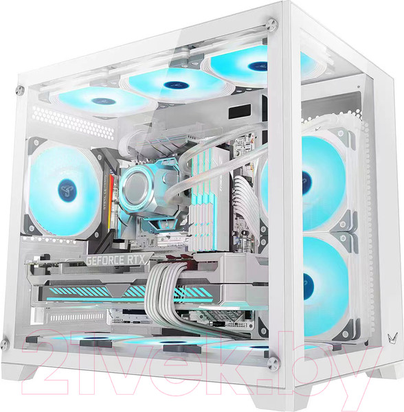 Изображение товара Корпус для компьютера Formula Crystal Z5 (белый, без БП)