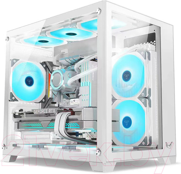 Изображение товара Корпус для компьютера Formula Crystal Z5 (белый, без БП)