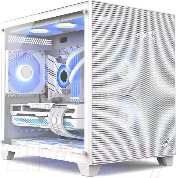Изображение товара Корпус для компьютера Formula Crystal Z5 (белый, без БП)