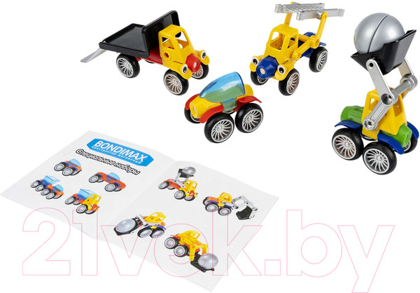 Изображение товара Конструктор магнитный Bondibon Bondimax / ВВ6044