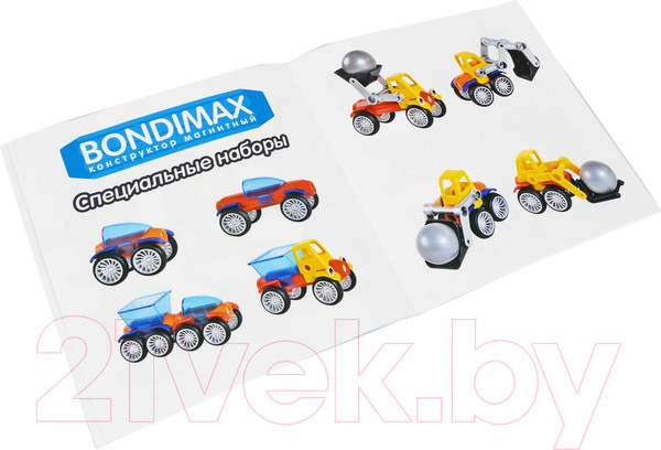 Изображение товара Конструктор магнитный Bondibon Bondimax / ВВ6044