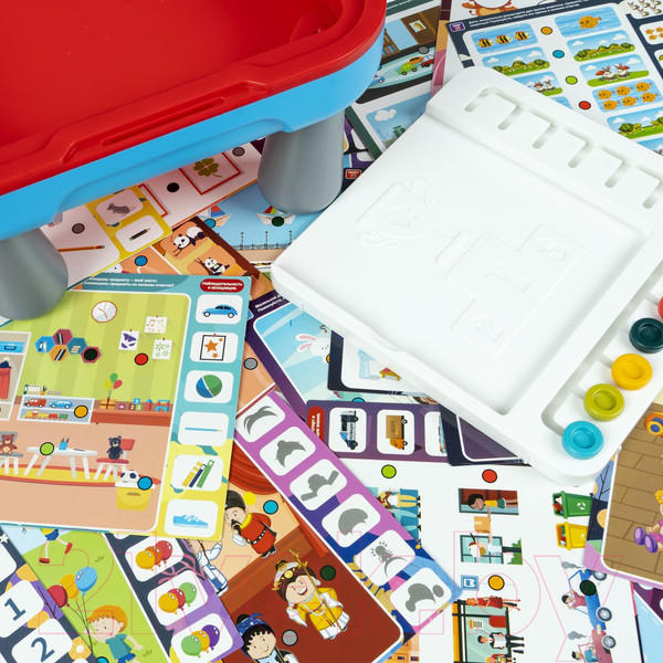 Изображение товара Развивающий игровой стол Bondibon БондиЛогика Игровой столик / ВВ6256