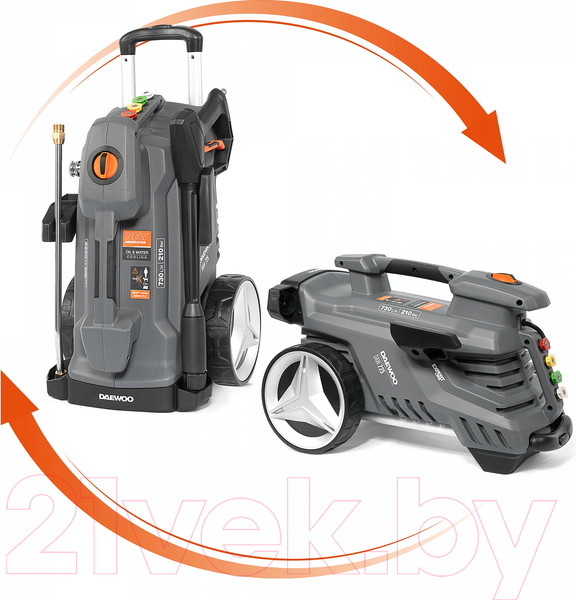 Изображение товара Мойка высокого давления Daewoo Power DAW 725