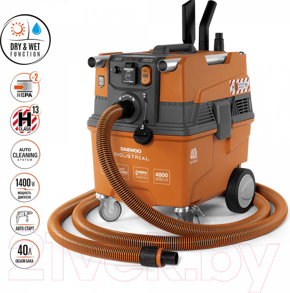 Изображение товара Профессиональный пылесос Daewoo Power DAVC 4000SD