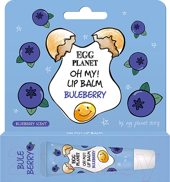 Изображение товара Бальзам для губ Egg Planet Oh My Lipbalm Blueberry (10г)