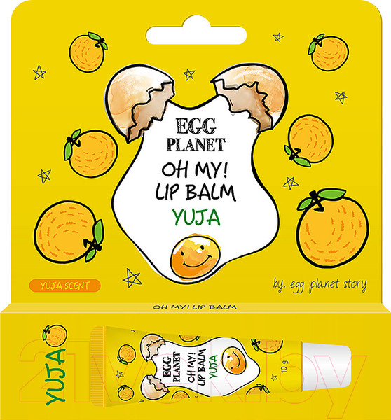 Изображение товара Бальзам для губ Egg Planet Oh My Lipbalm Yuja (10г)