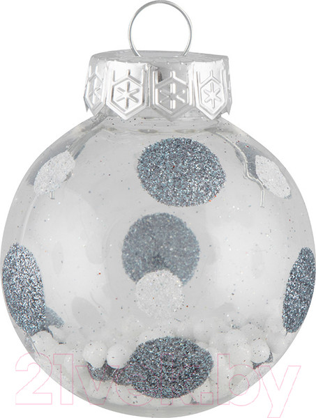 Изображение товара Набор шаров новогодних Волшебная страна SYQB1-0123102 / 106337 (9шт)