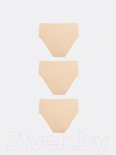 Изображение товара Комплект женских трусов Mark Formelle 412075-3 (р.106, обжаренный миндаль)